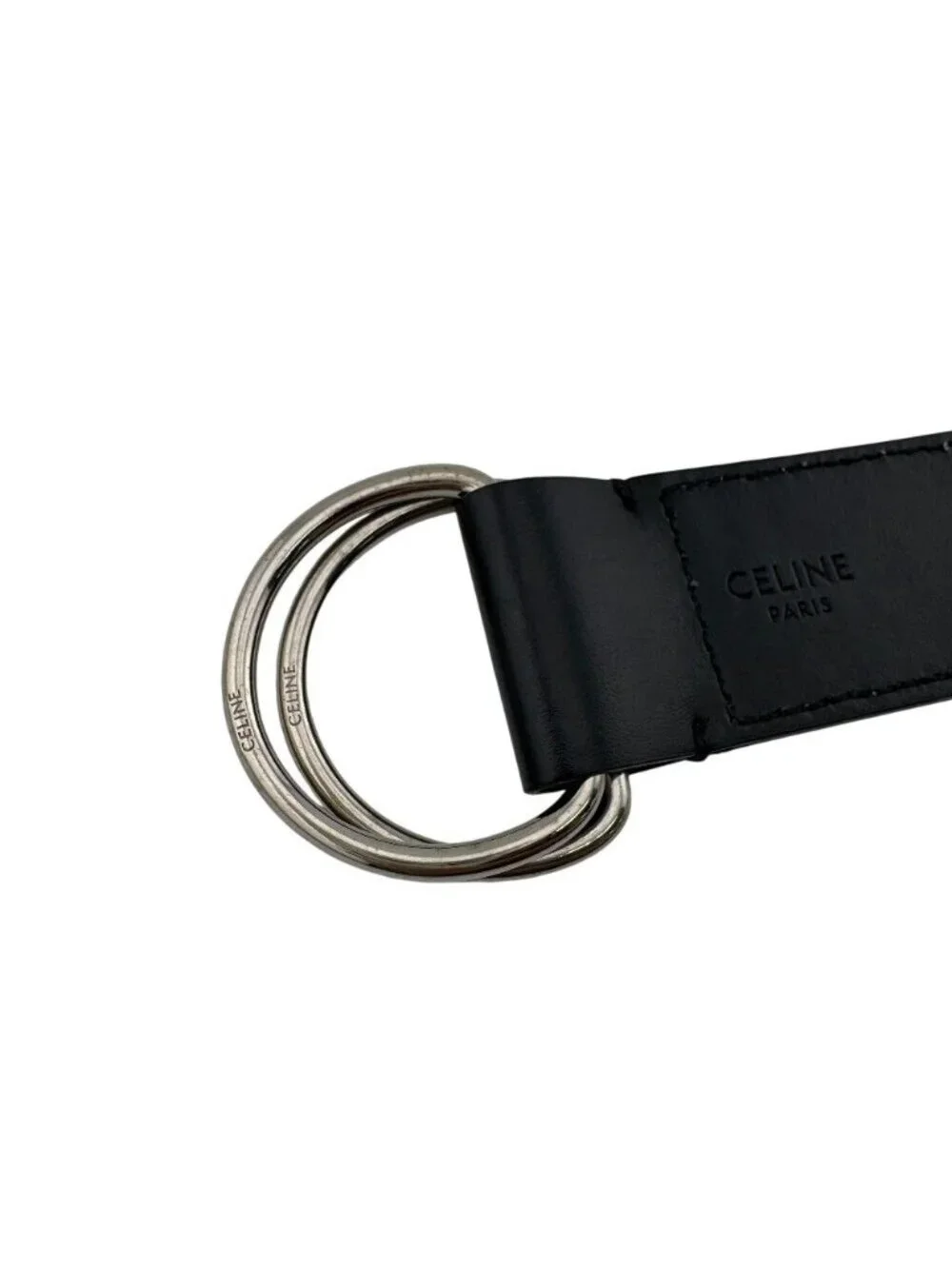 Celine Nylon Belt Black